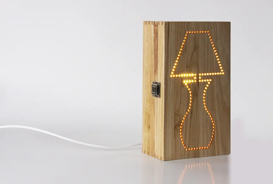Box Lamp — angled (lighting)