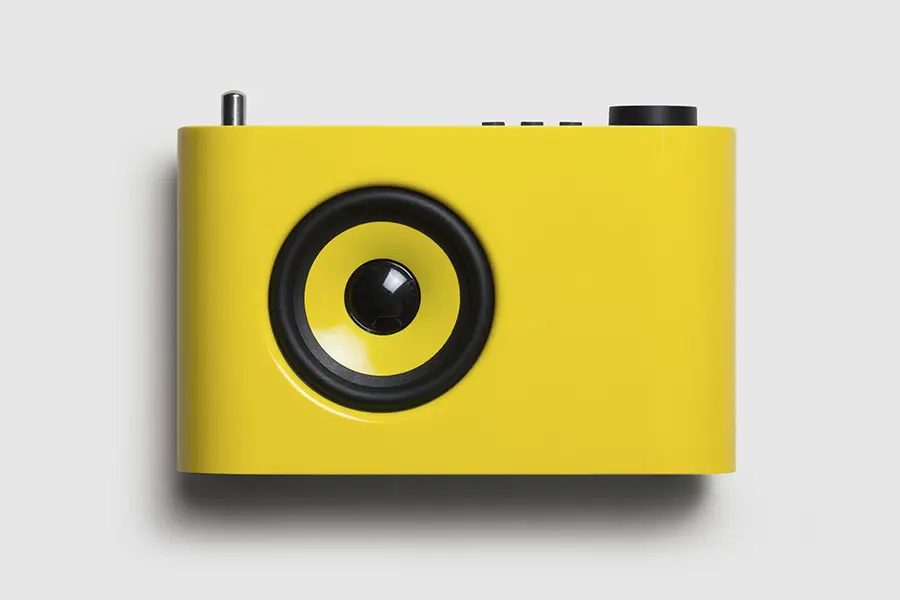 John Lewis Note DAB radio in yellow