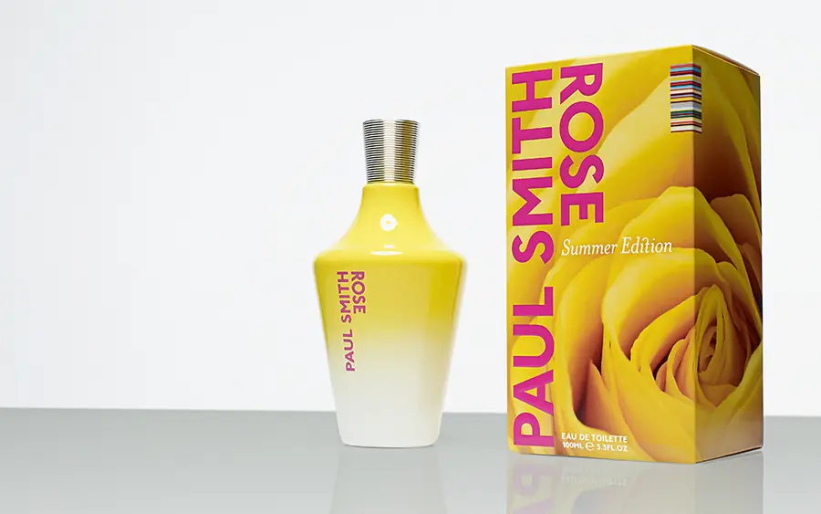 Paul Smith — Rose box (fragrance and packaging)