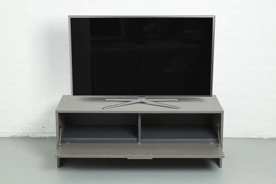 John Lewis & Partners — TV Furniture — flat dark open (product and furniture)