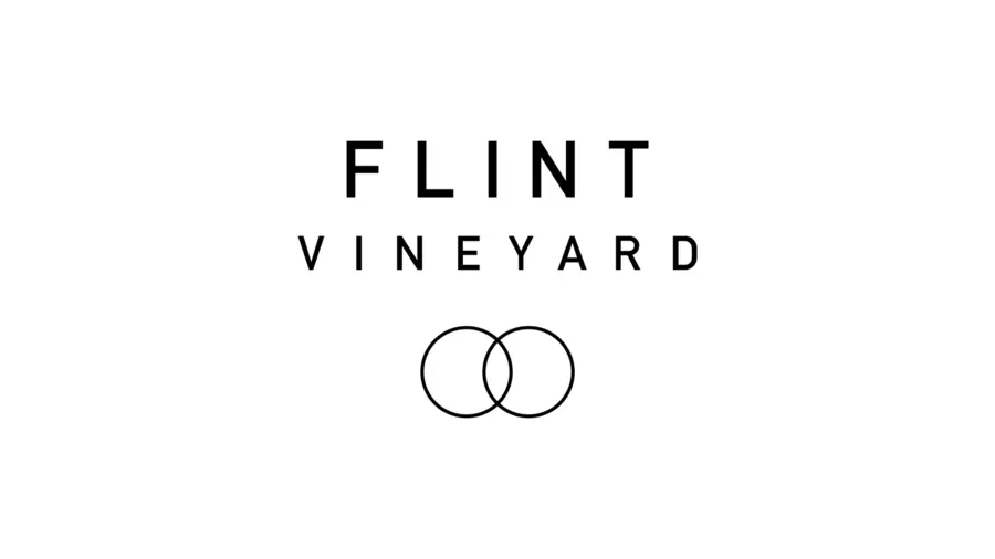 Flint Vineyard logo — wordmark with two overlapping rings